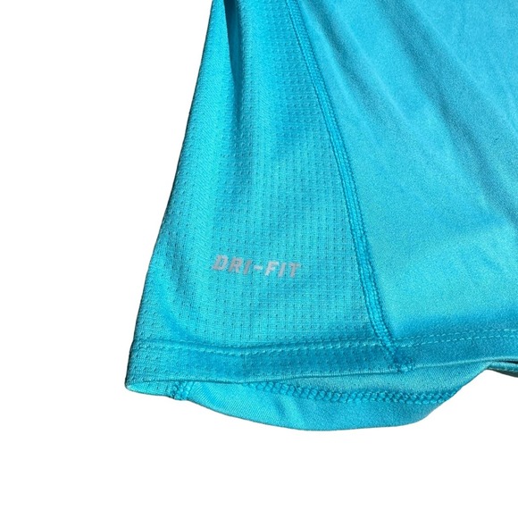 Nike Running Dri Fit Shirt Womens Short Sleeve Lightweight Stretch Extra Small - Picture 7 of 11